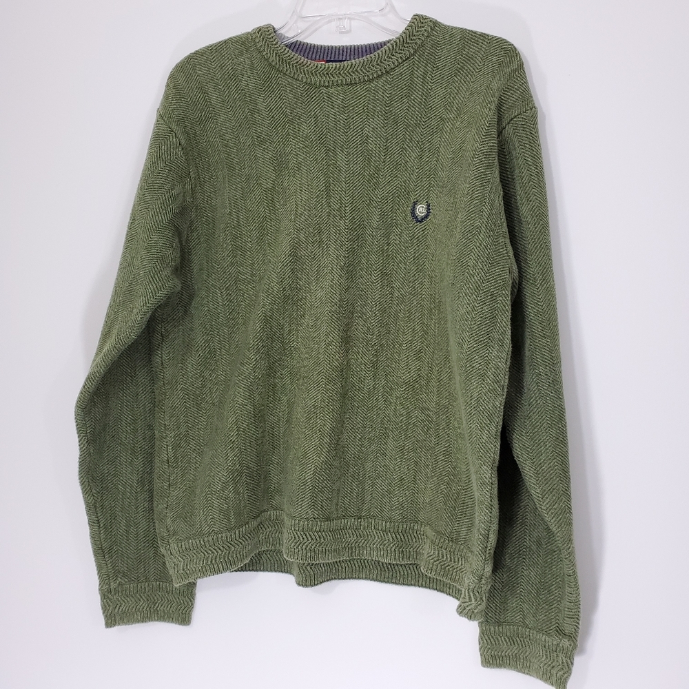 Vintage Chaps Ralph Lauren Green Cotton Shirt